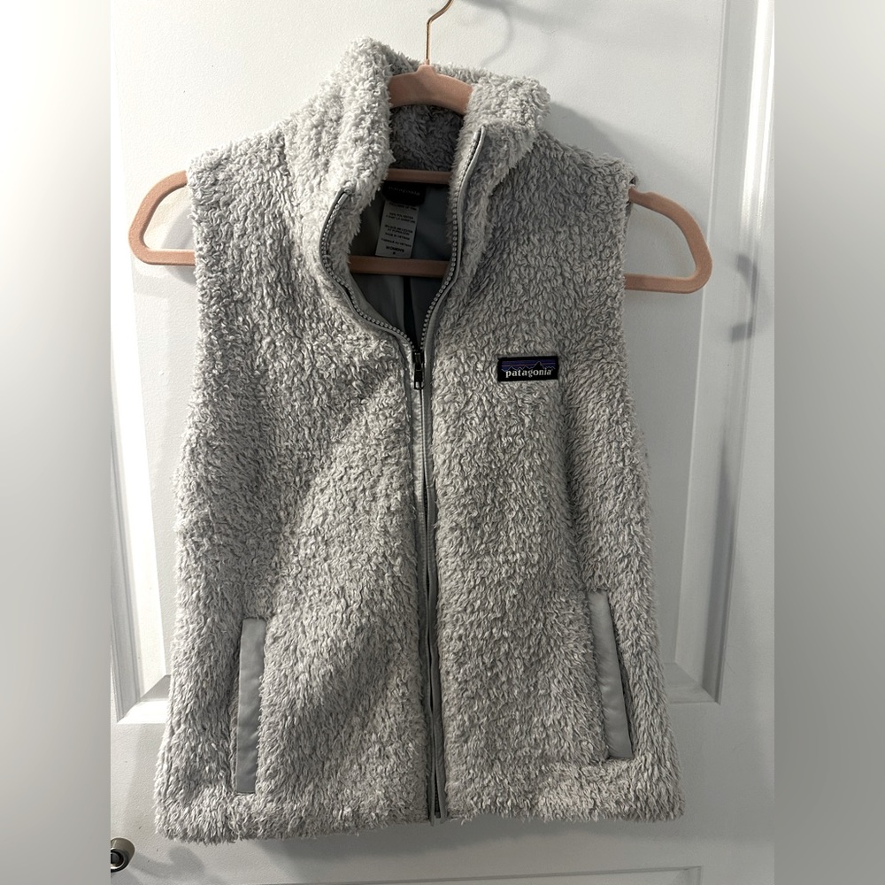Patagonia Fleece Vest. Drifter Gray